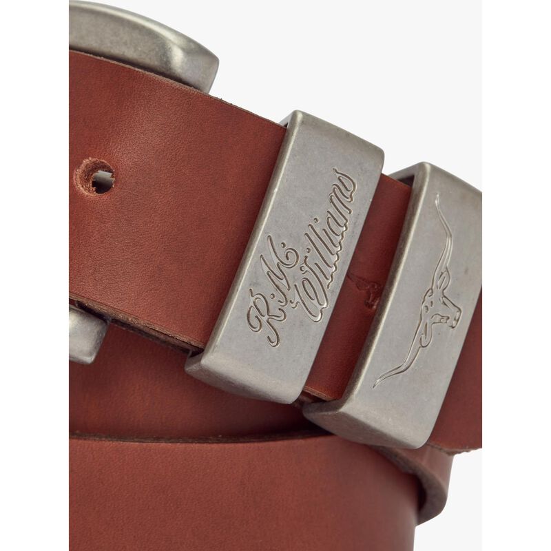 R.M. Williams 1 1/2" 3 Piece Solid Hide Belt image number 2